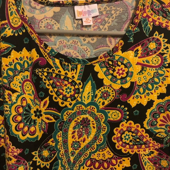 LuLaRoe Irma tunic paisley print - Picture 2 of 4